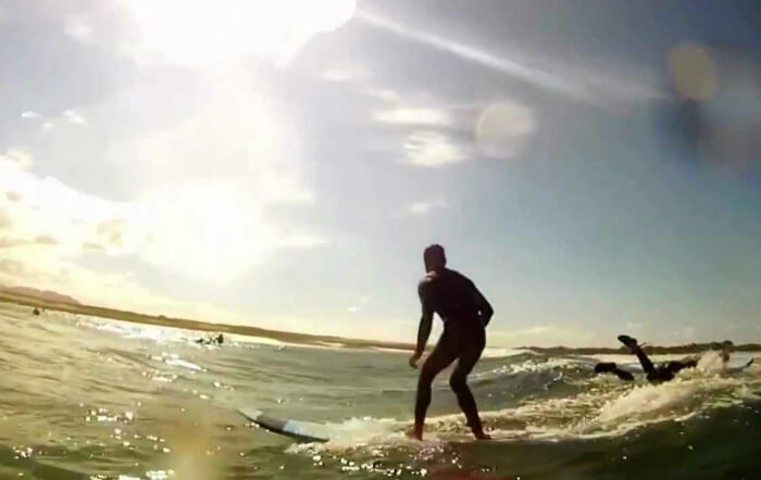 Excursion Surfing lessons in the north of fuerteventura